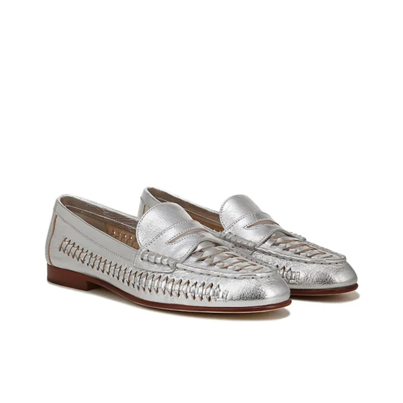 VERONICA BEARD Loafers Women's Silver-2