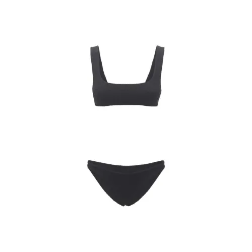 REINA OLGA Ginny Scrunch Sleeveless Bikini Set
