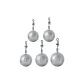 Detachable Spherical Style[5/7/10/12/14g], 2 Pcs Each, Total of 10 Pcs