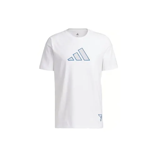 Adidas Donovan Mitchell T-Shirts Men White