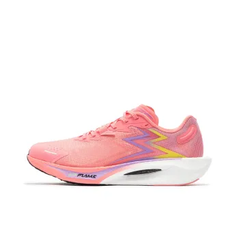 361° Speed 3 PRO Cushioned Slip Resistant Abrasion Resistant Breathable Low Top Running Shoes Unisex Pink