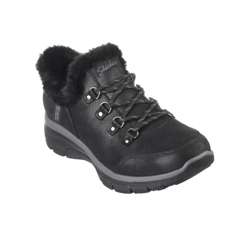 Skechers Slip Ins Anti Slip Wear Resistant Low Top Hiking Shoes Women's Black-2
