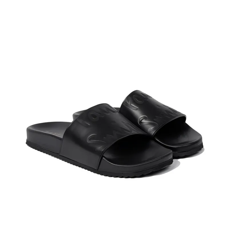 Paul Smith Rubber Sole Slip-Resistant Slide Slippers Men's Black-2