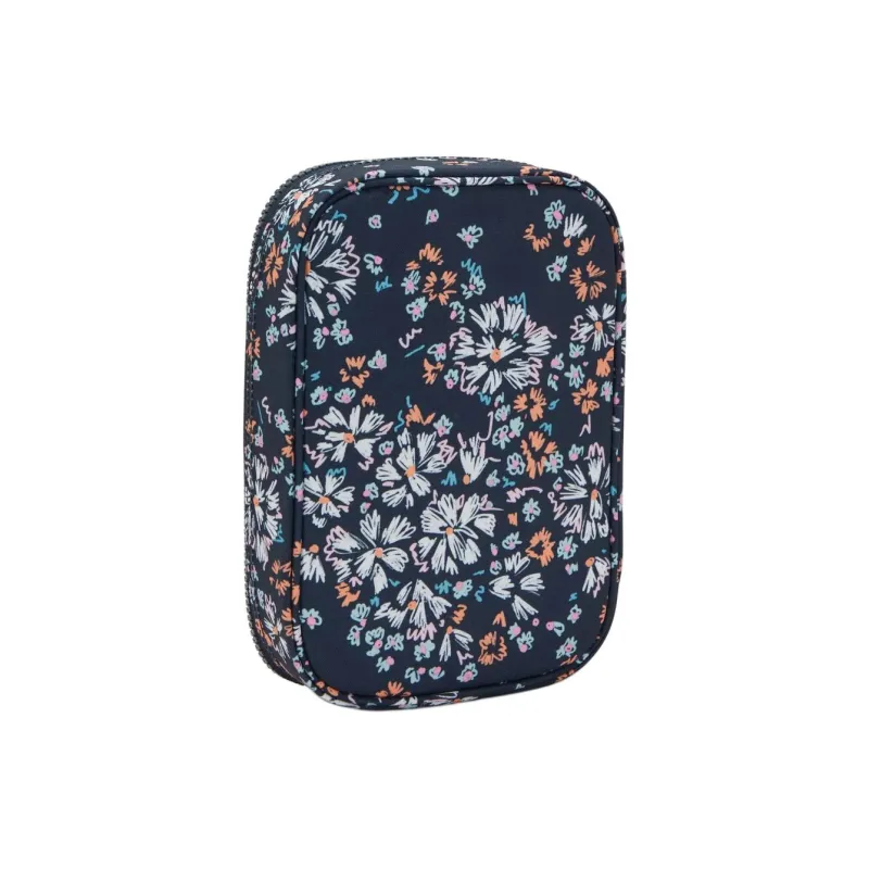 Kipling Recycled Polyester Makeup Bag Women's Blue White-2