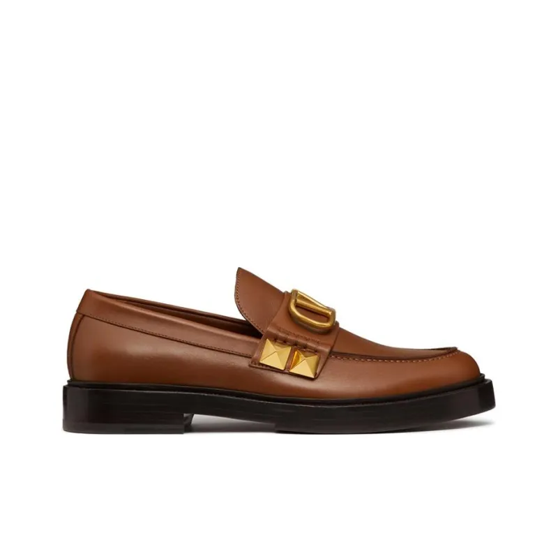 Valentino Loafers Men Low Top Brown-1