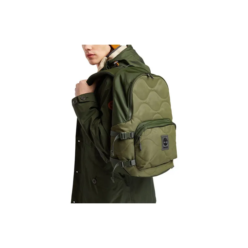 Timberland Nylon Backpack Regular Unisex Army Green-2