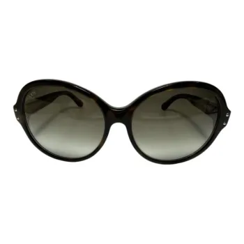 TOD'S Irregular Shape Sunglasses Men's Black
