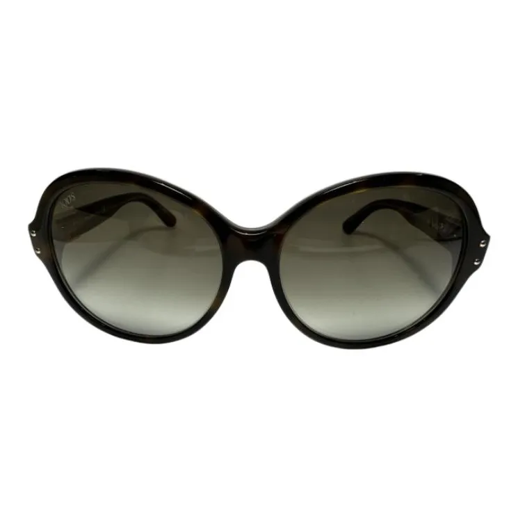TOD'S Irregular Shape Sunglasses Men's Black-0