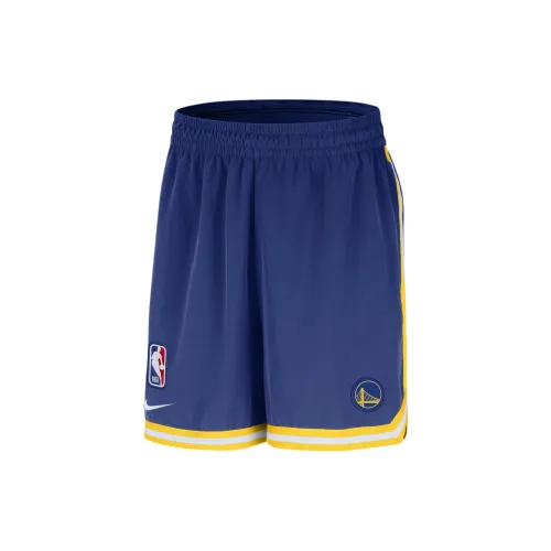 Nike DRI-FIT NBA Basketball Shorts Men Corduroy Grass Blue