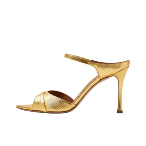 Malone Souliers Una 90mm Metallic Sandals