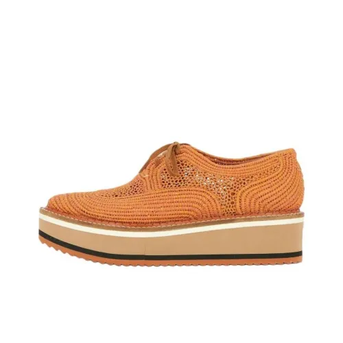 CLERGERIE Birdie Casual Single Shoes 4.5cm Women's Brown