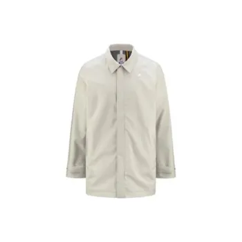 K WAY Jackets Coats Men's Beige