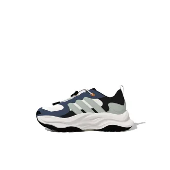 Adidas Maxxwavy Breathable Low Top Kids Lifestyle Shoes Blue White Kids'
