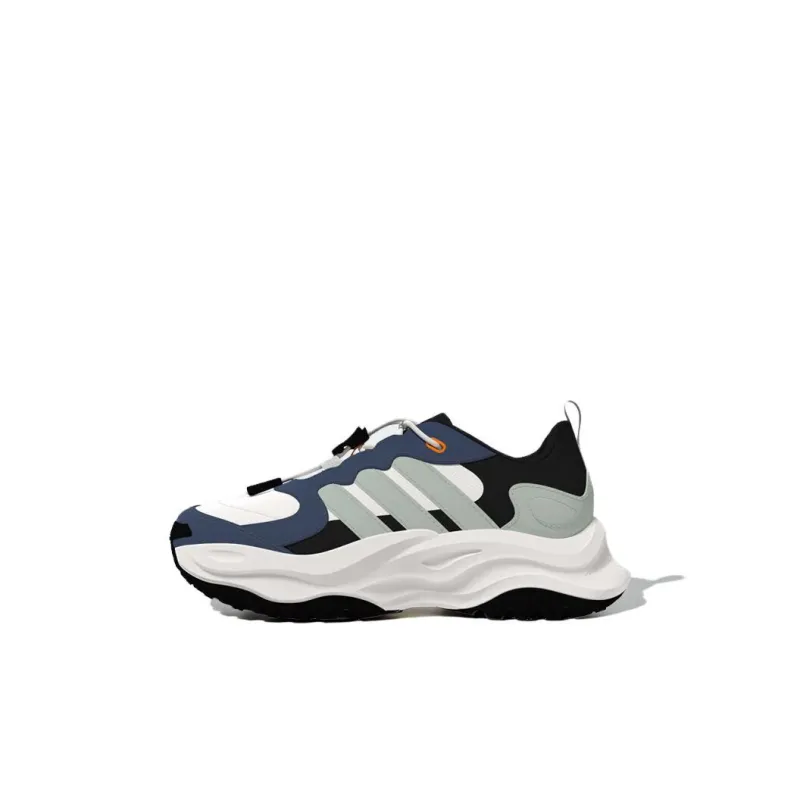 Adidas Maxxwavy Breathable Low Top Kids Lifestyle Shoes Blue White Kids'-0