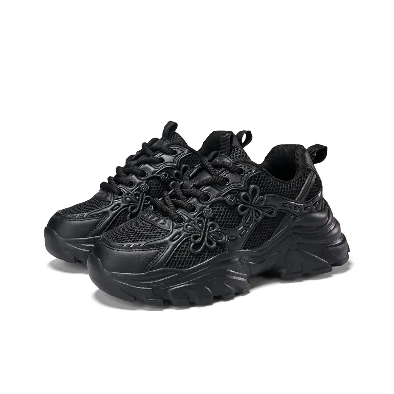 ZOVE Durable Breathable Low Top Chunky Sneakers Women's-9