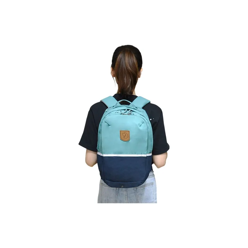 Fjallraven Polyamide Backpack Regular Unisex Coral Green & Marine Blue-4