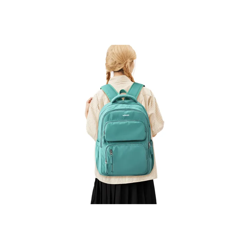 WONHOX Fabric Backpack Laptop Bag Regular Unisex Multicolor-26