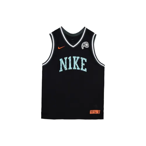 Nike SS23 Resistant High Basketball Series Basketball Jerseys Men Black