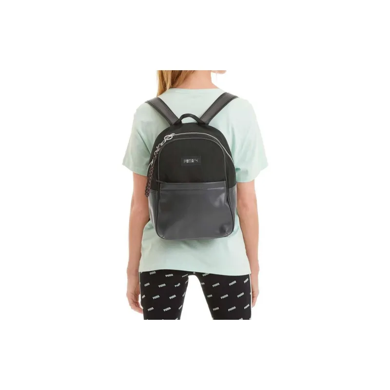 PUMA Polyester Backpack Regular Unisex Black-3
