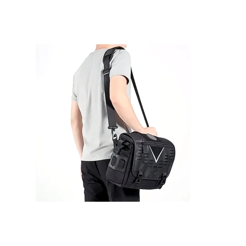 OZUKO Oxford Shoulder Bag Unisex Multicolor-3