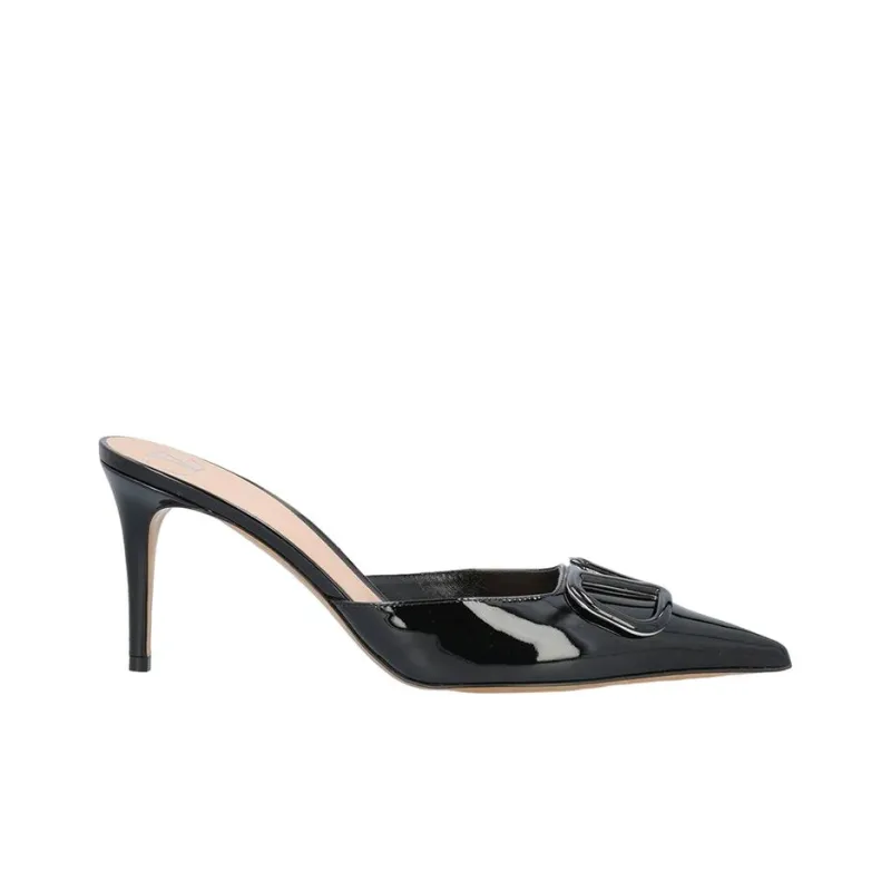 Valentino VLogo Plaque Slip-On Mules Women's-1