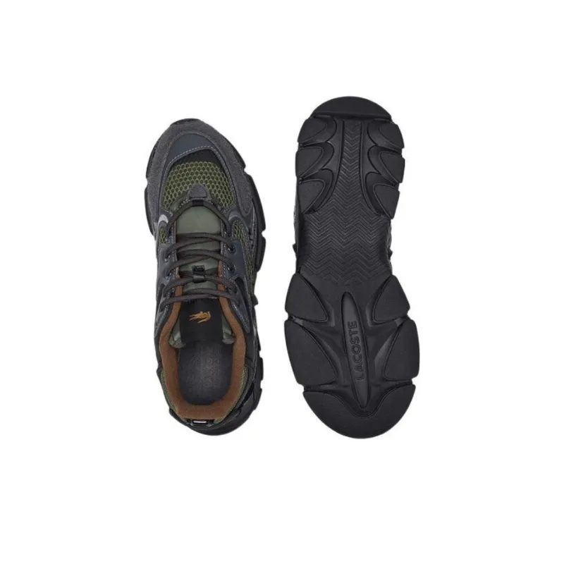 LACOSTE Slip Resistant Low Top Casual Shoes Men's Black-4
