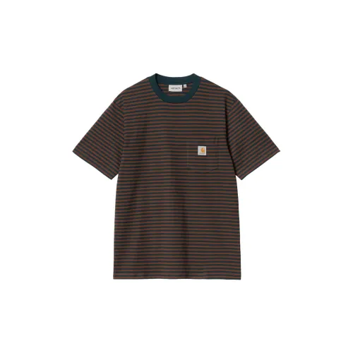 Carhartt WIP T-Shirts Unisex Duck Blue