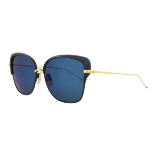THOM BROWNE· Subject To Official Website Butterfly Sunglasses Men's Gold