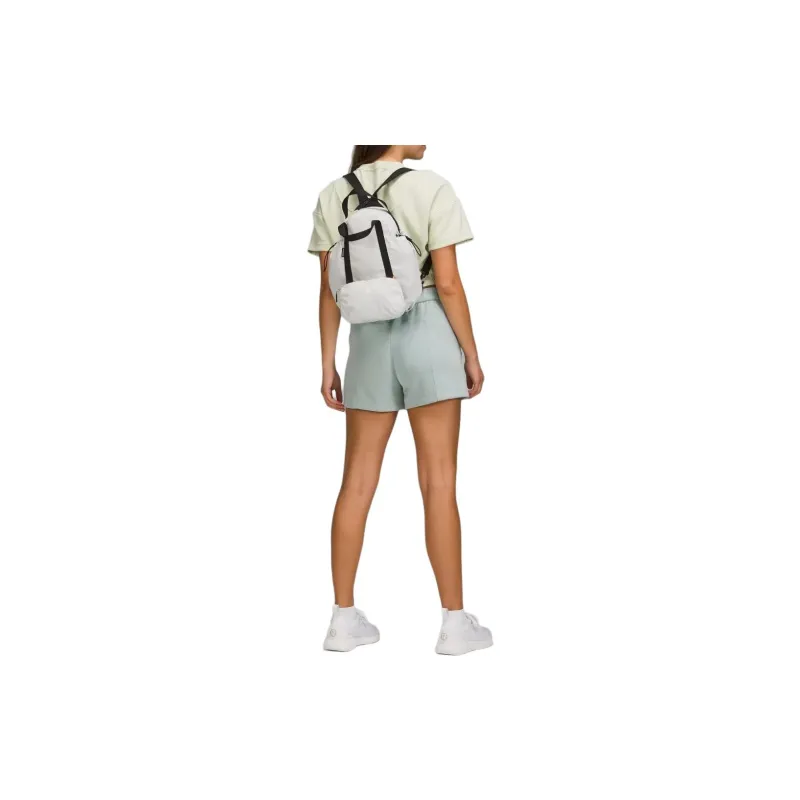Lululemon Nylon Portable One Shoulder Crossbody Fanny Pack Backpacks Women's White-1