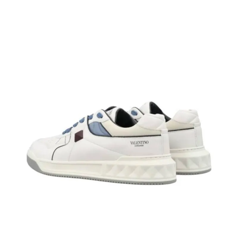 Valentino Garavani One Stud Lace Up Sneakers-3