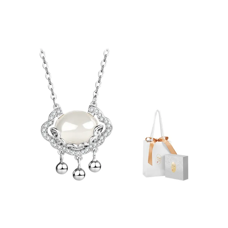 MAMADESHOUHU Chalcedony Jade Necklaces Women's-3
