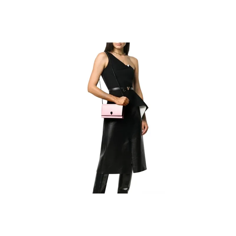 Alexander McQueen Leather Shoulder Bag Crossbody Bag Mini Women's Pink-2