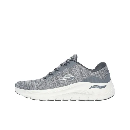 Skechers ARCH FIT 2.0 Anti Slip Wear Resistant Low Top Casual Shoes Men's Gray