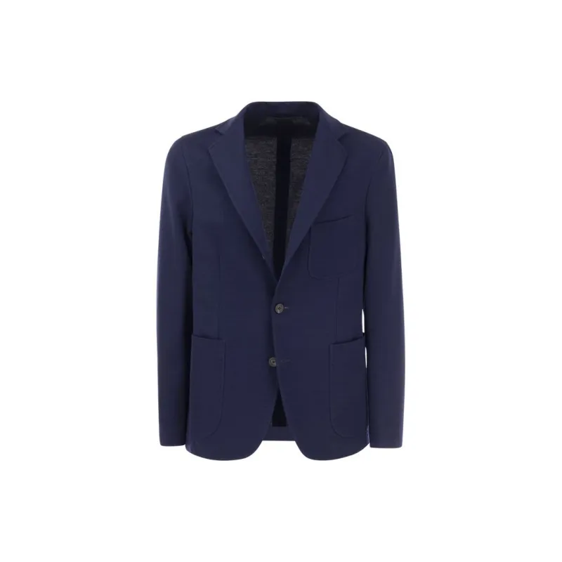 PESERICO Business Suit Coat Men's Blue-6