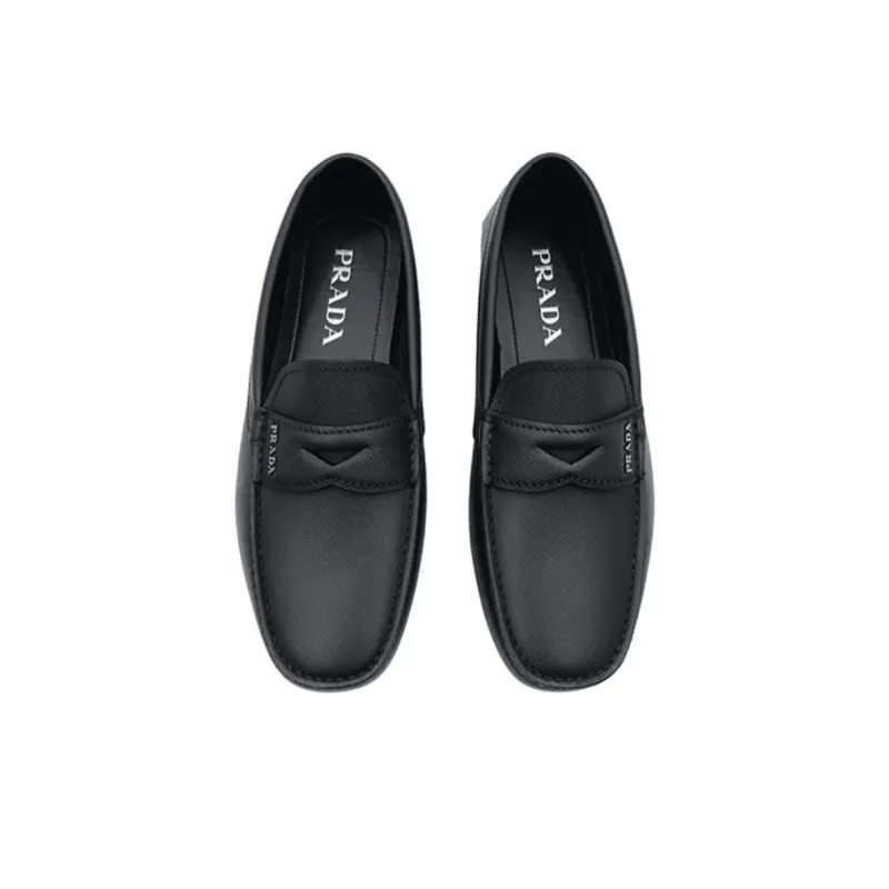 PRADA Casual Shoes Men Black-3