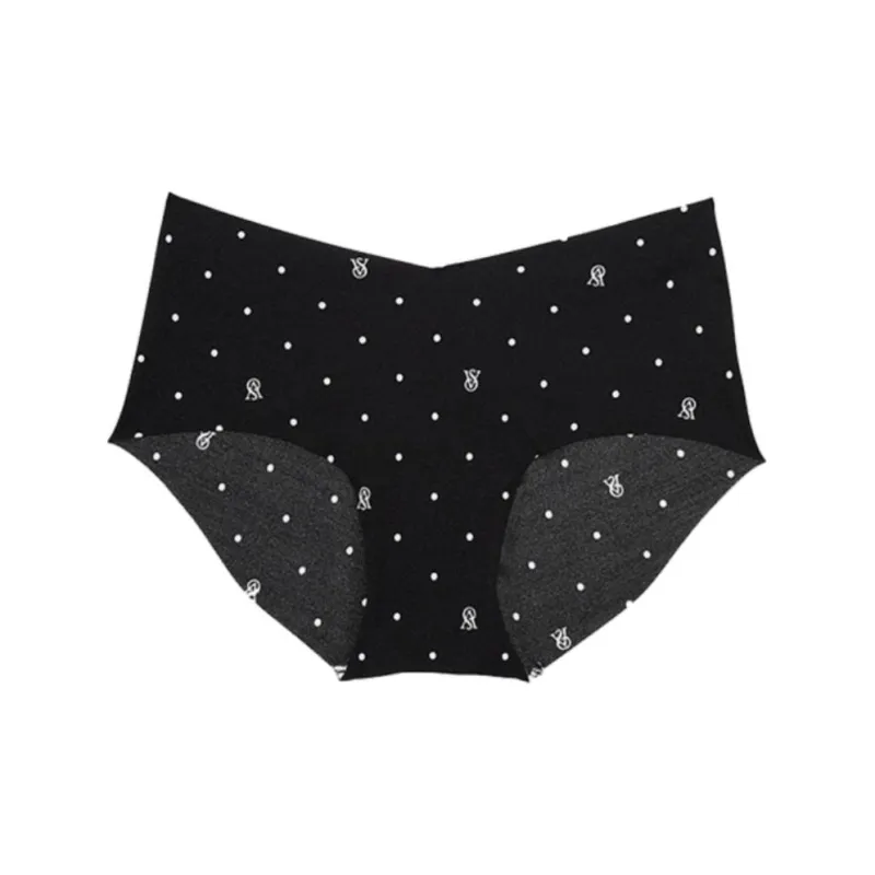 Victoria's Secret Underpants Women's 1 Pack Black Polka Dot-0