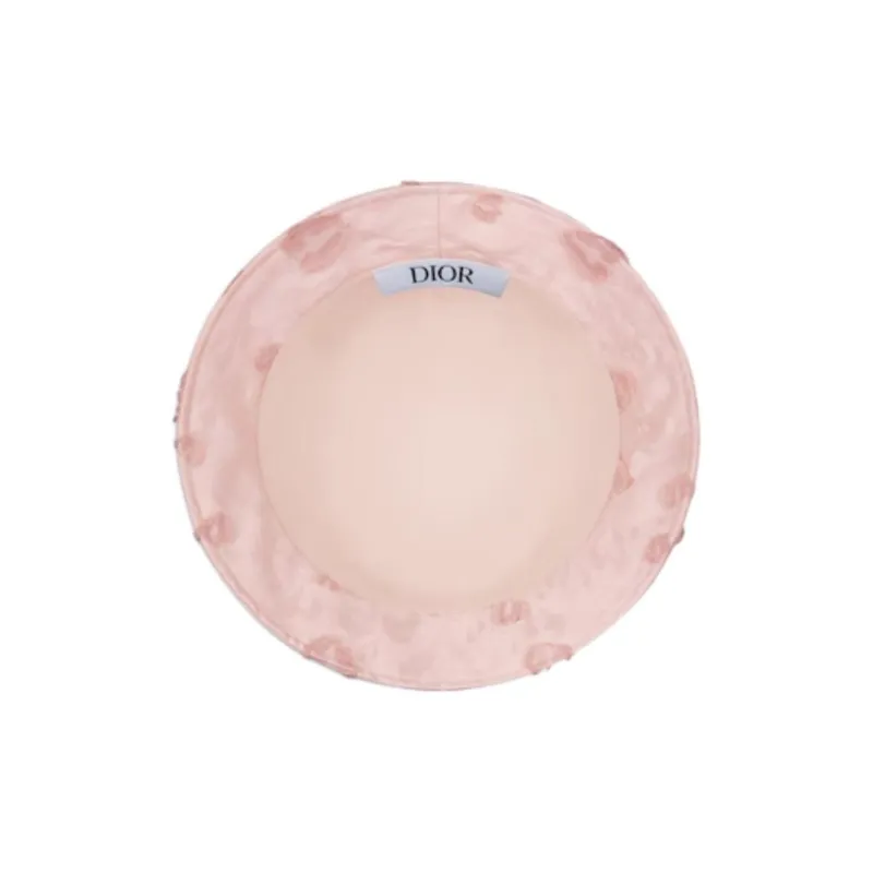 DIOR Polyester Bucket Hats Kids' Pink-2