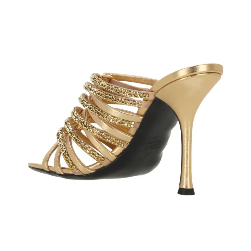 Valentino GARAVANI Slide Slippers Women's Gold-3