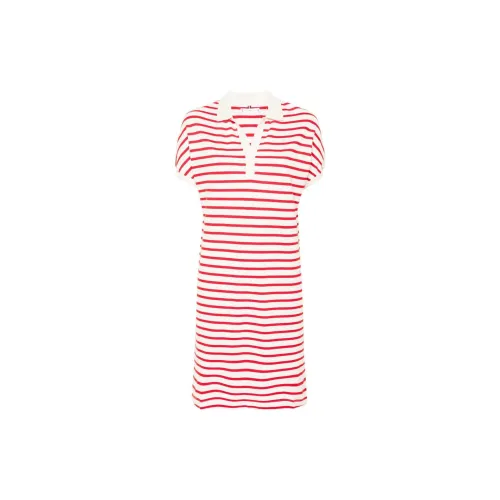 Tommy Hilfiger Short-Sleeved Dresses Women's Red