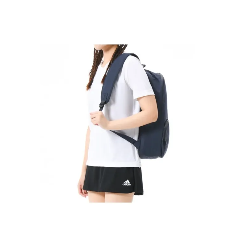 Adidas Polyester Backpack Regular Unisex Navy Blue-4
