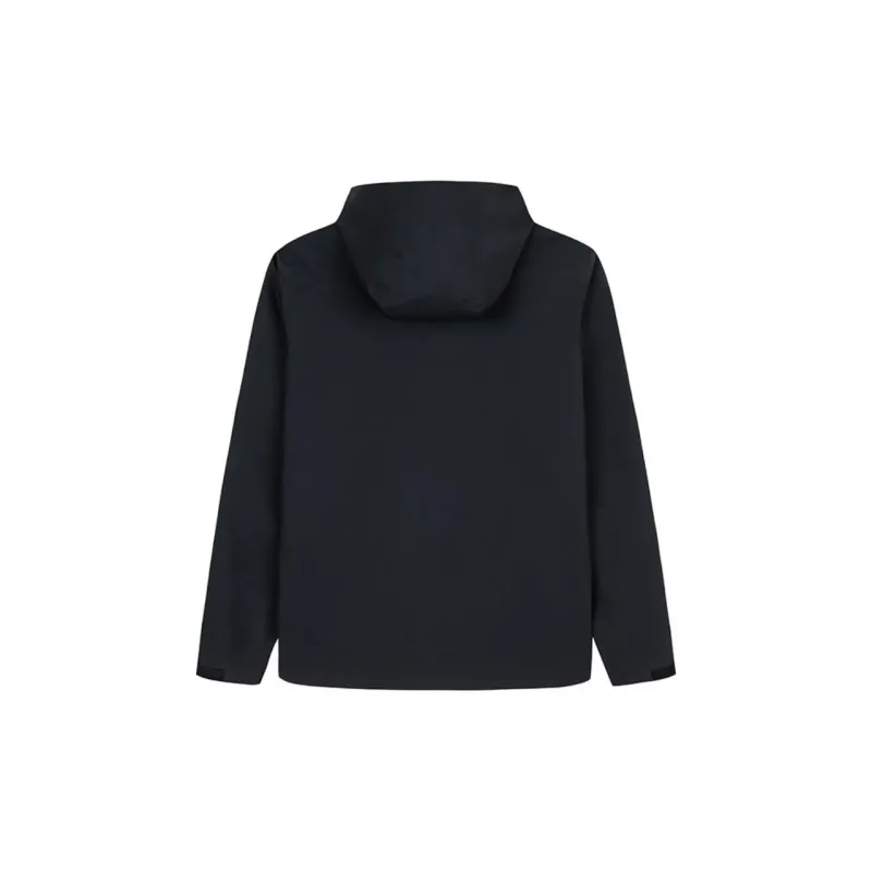 Anta Variety Training Collection Breathable Super-Light Windbreaker Jacket Men's Basic Black-1
