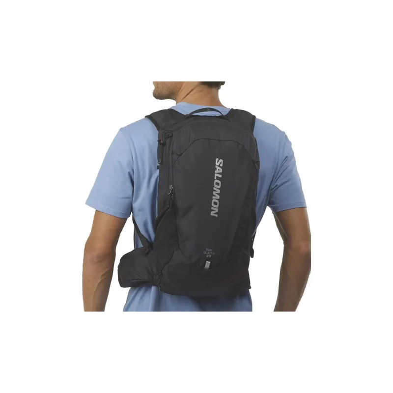 SALOMON Polyamide Backpack Regular Unisex Black-3