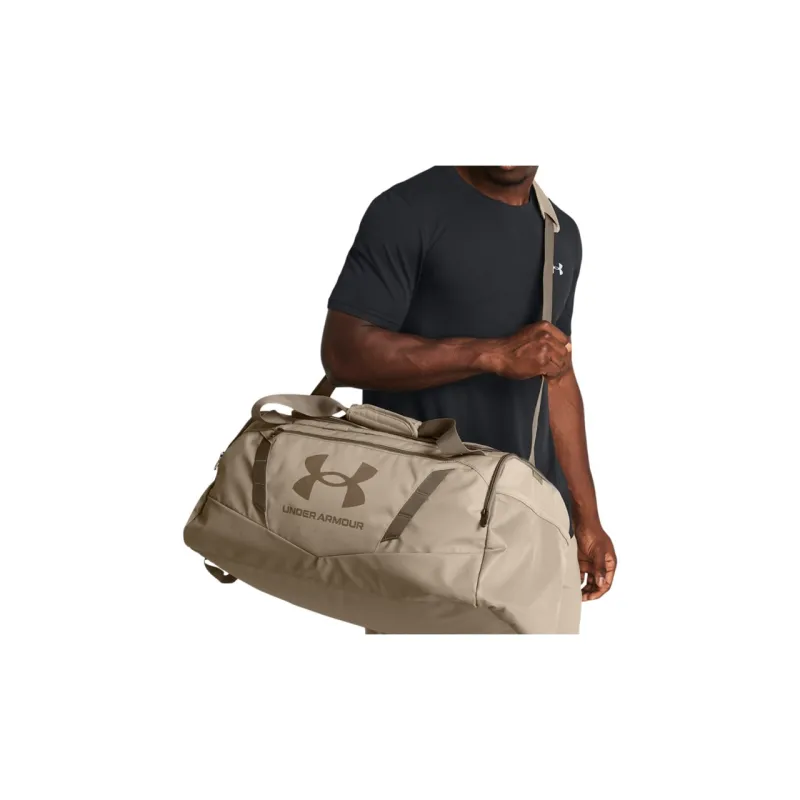 Under Armour Polyester One Shoulder Crossbody Portable Travel Bag Small Size Unisex Light Khaki-4