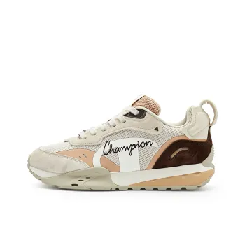 Champion Anti-Slip Wear-Resistant Low-Top Running Shoes Men's Brown