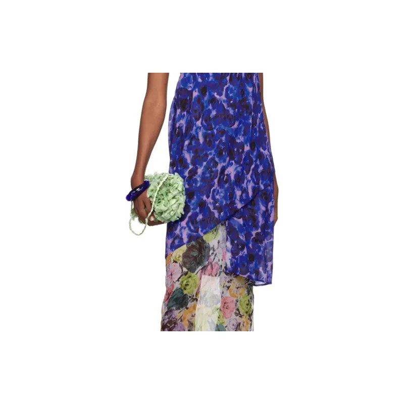 DRIES VAN NOTEN Fabric Portable Crossbody Bag Shoulder Bag Women's Green-5