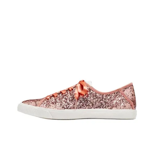 Kate Spade Trista Skateboard Shoes Women's Low-Top Rose Gold