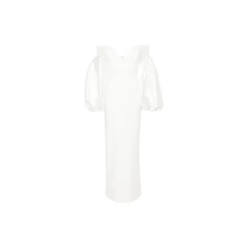 Solace London Long-Sleeved Dresses Women's White