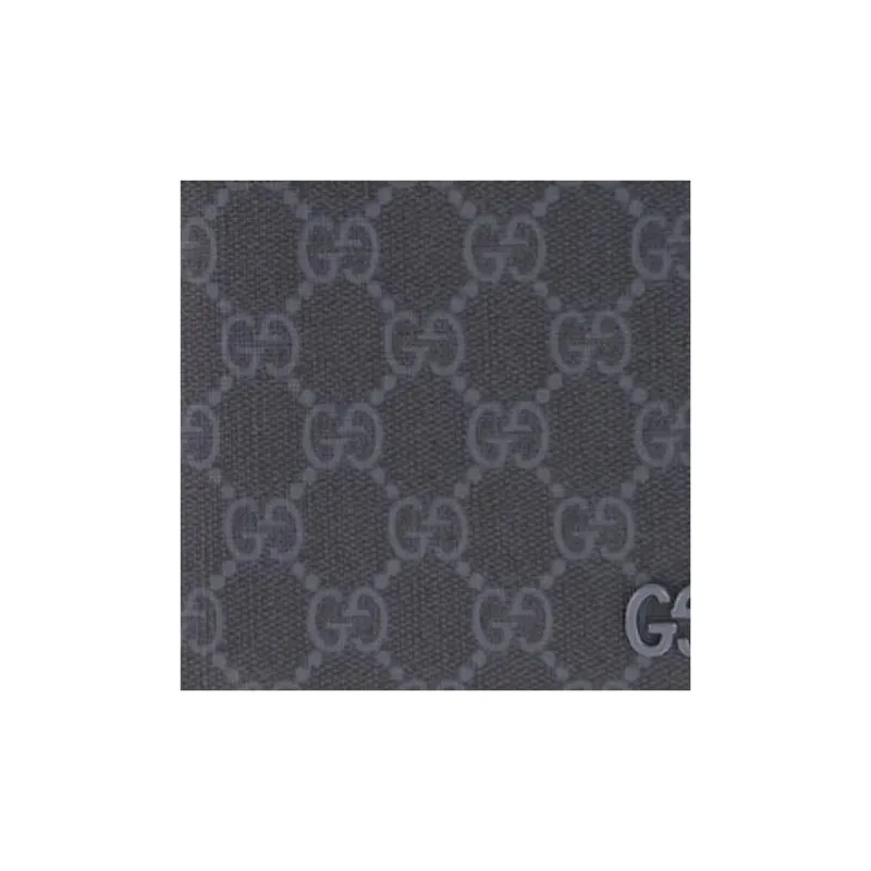 GUCCI Supreme Canvas Wallet Men's Black-3