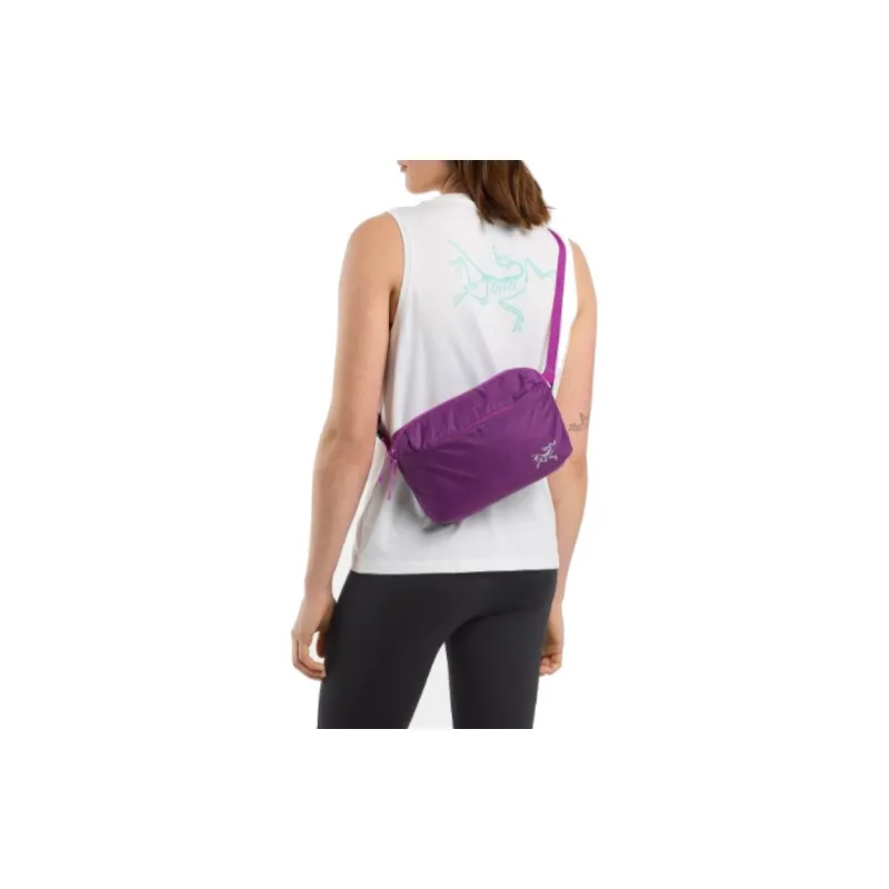 Arcteryx Nylon Shoulder Bag, Crossbody Bag Regular Unisex Purple-4