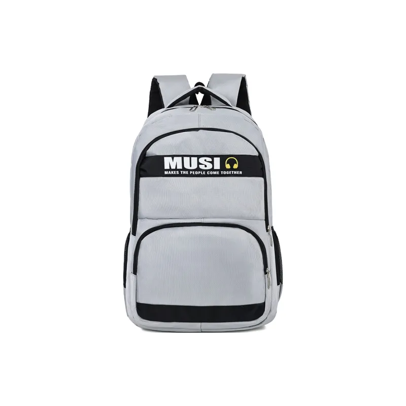 Parker Bear Oxford Backpack Men's Blue/Silver White/Gray/Black-6